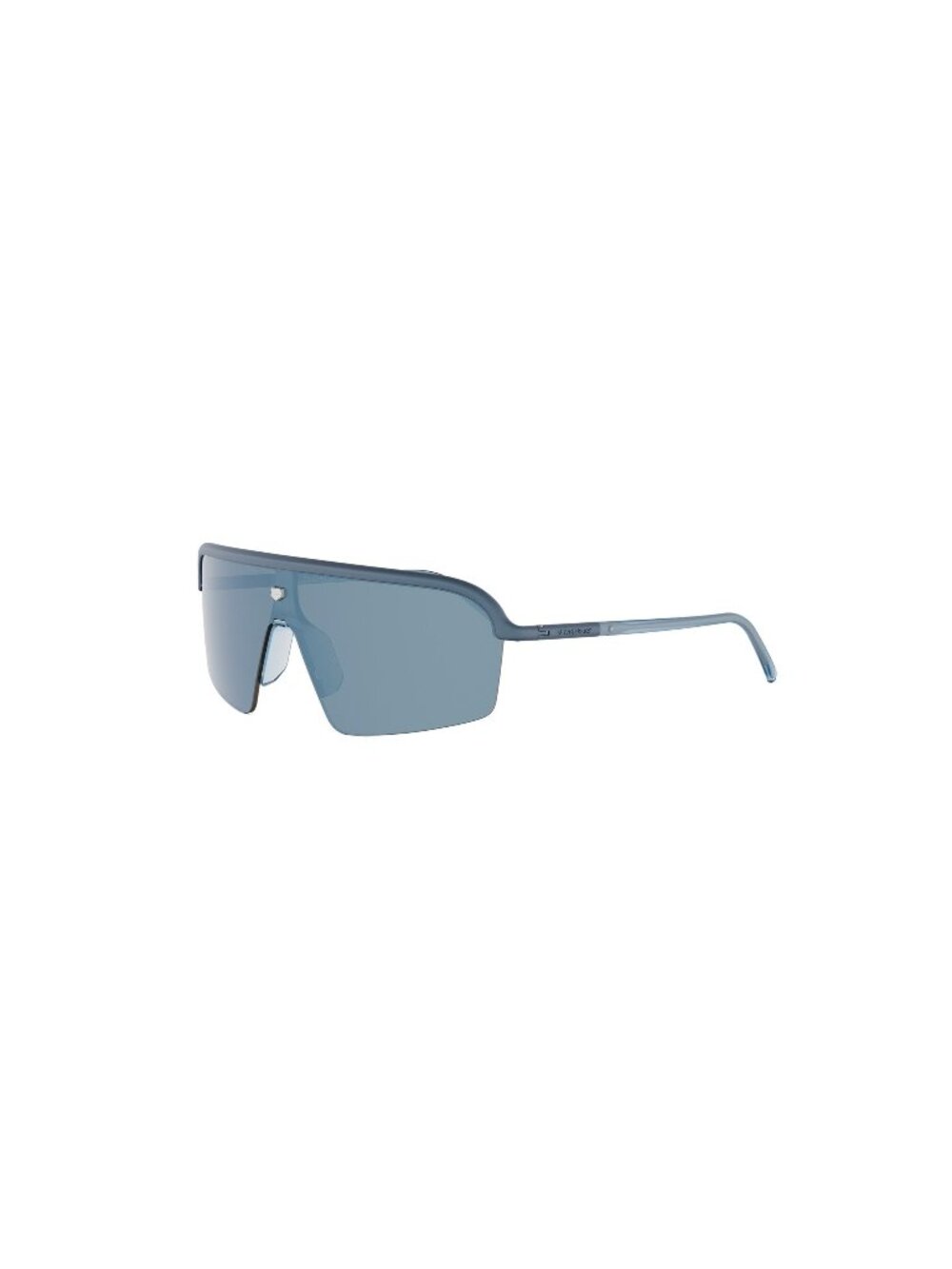 New TAG Heuer Unisex Sunglasses Metal Frame SHIELD TH40053U 91X 00 Blue Mask
